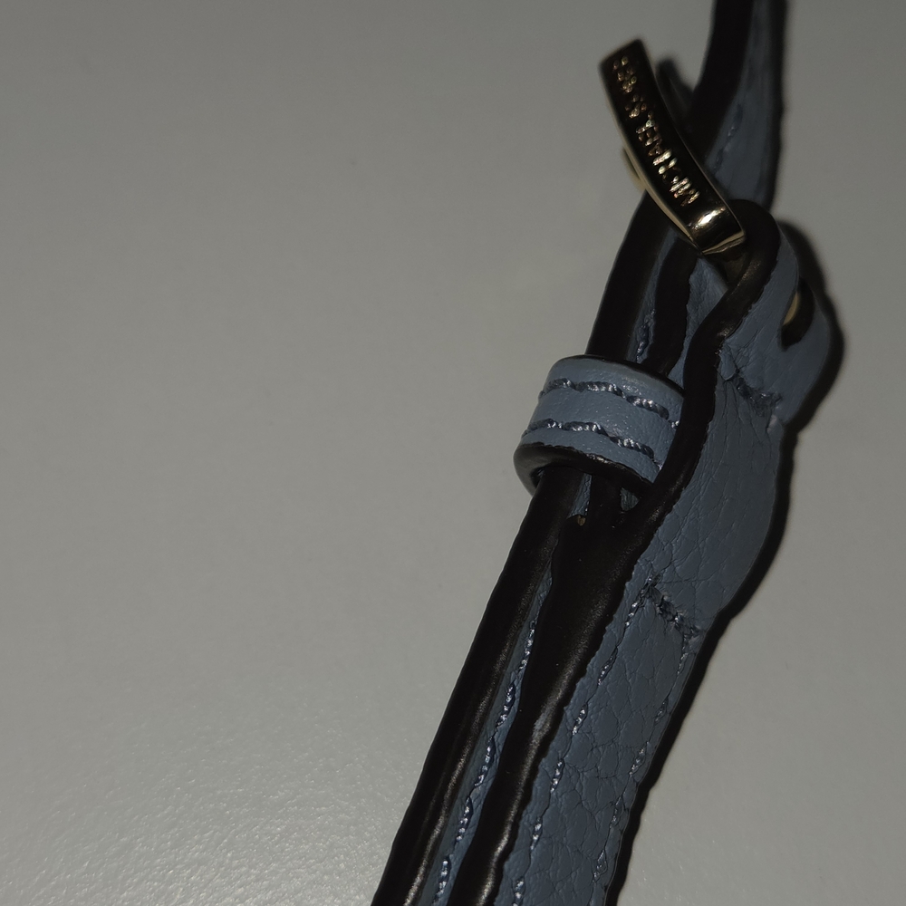 Michael Kors Light Blue Leather Bucket Bag - Picture 8 of 11